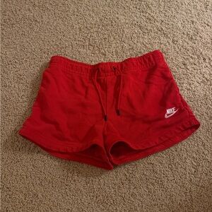 Nike Women's Red Athletic Shorts